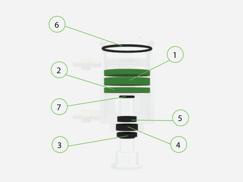 AC910047-Diaphragm-valve’s-hydraulic-cylinder-(Seal-kits)